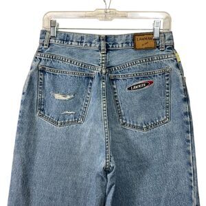 Size 8 / junior 11 LAWMAN 90s style baggy western higrise Vintage Jeans
